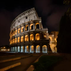 Keuken foto achterwand Colosseum colosseum at night city