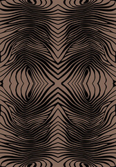 Seamless different zebra pattern, animal print.