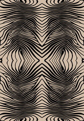 Seamless different zebra pattern, animal print.