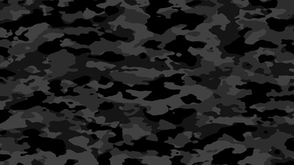 Black camouflage. Military camouflage.