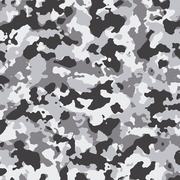 Light grey or black white camouflage. Military camouflage.