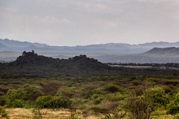 Fototapeta na wymiar Landscape of Omo valley, Ethiopia