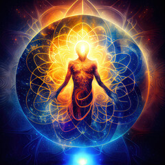 spiritual enlightenment - By Generative AI