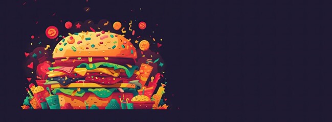 hamburger day, with generative ai