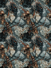 Marble seamless pattern, created with generative AI