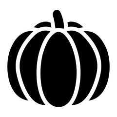 pumpkin glyph icon