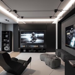 Gaming Room Concept Ideas