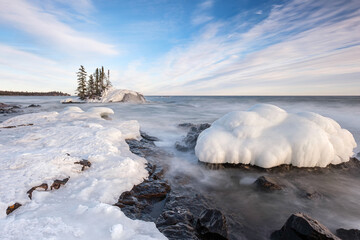 Winter am Lake Superior