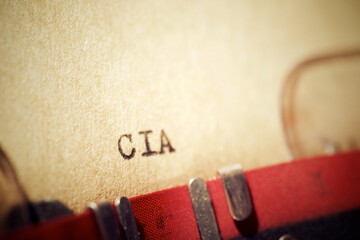 Cia, Central Intelligence Agency - obrazy, fototapety, plakaty