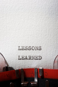 Lessons learned text