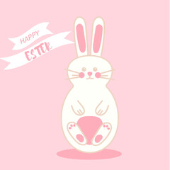 easter bunny card