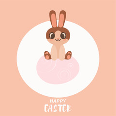 easter bunny card