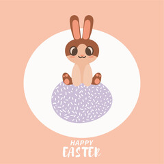 easter bunny card