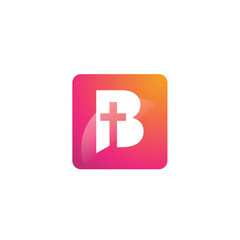 Obraz premium Icon logo church