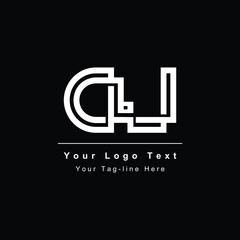 DJ or JD letter logo. Unique attractive creative modern initial DJ JD D J initial based letter icon logo