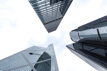 Fototapeta na wymiar Modern buildings in Hong Kong.