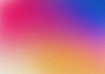 ピンクやオレンジや紫のハロウィンのようなノイズ入りグラデーション背景。Gradation background with noise like Halloween in pink, orange and purple.