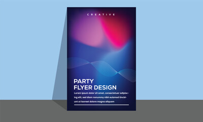 Abstract background creative shape on cover book presentation. Minimal brochure layout and modern report business flyers poster template.