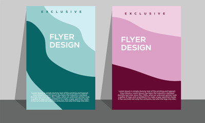 Abstract background creative shape on cover book presentation. Minimal brochure layout and modern report business flyers poster template.