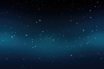 Fototapeta na wymiar Stars in the dark blue Sky - Cosmos Backdrop