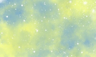 beauty cute pastel watercolor light star sky spring background