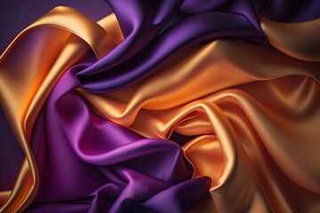 Silk Fabric Texture created using AI Generative Technology