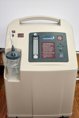 Oxygen concentrator for the treatment of diseases of the respiratory system. Saturation of blood with oxygen.