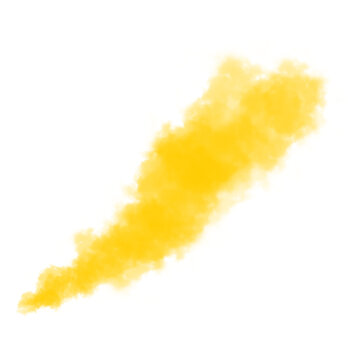 Long yellow smoke effect