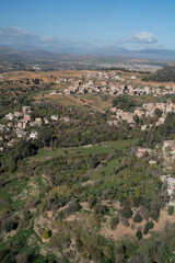 Fototapeta na wymiar Constantine - the capital of Constantine Province in northeastern Algeria.
