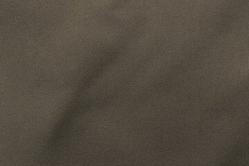 Dark grayish color fabric cloth polyester texture and textile background.