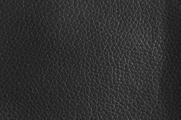 Fototapeta premium Black leather and a textured background.
