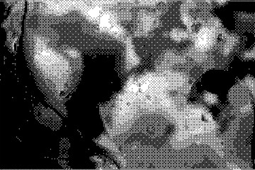Cross Bitmap Abstract Texture Background: Pixelated Patterns and Shapes in High Resolution for Digital Design and Web Projects