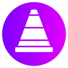 cone gradient icon