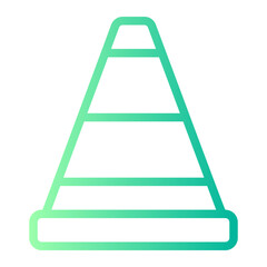 cone gradient icon