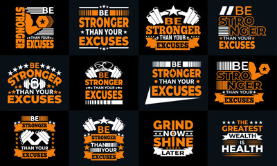 best gym and fitness t shirt design design for inspiration