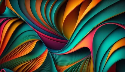 Textile abstract background. Generative AI