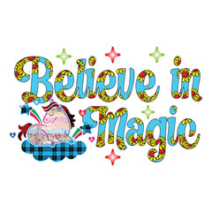 Unicorn Sublimation Design