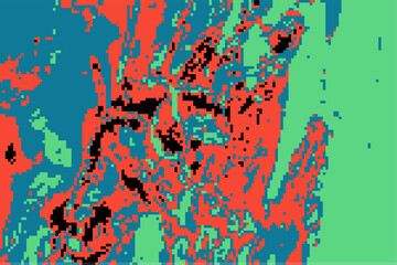 Pixelated 8-Bit Square Abstract Background: High-Resolution JPG Image for Digital and Print Projects