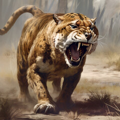Mythical Smilodon