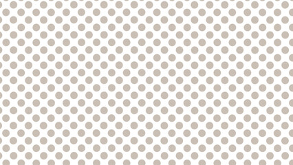 White background with beige dots