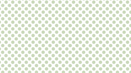 White background with green dots