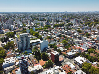 Fototapeta na wymiar Villa Ballester neighborhood in Buenos Aires