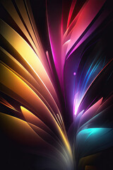 Light Abstract Background - Absgtract Light Backdrops Series - Abstract Light Wallpaper created with Generative AI technology