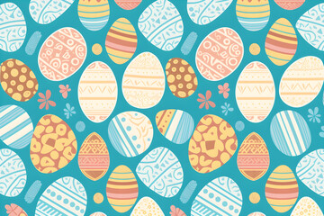 Easter eggs pattern colored easter eggs or color ostern egg