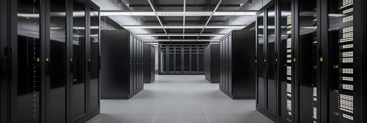 server room data center, generative AI