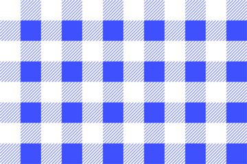blue plaid fabric