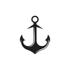 Anchor logo icon boat ship marine navy