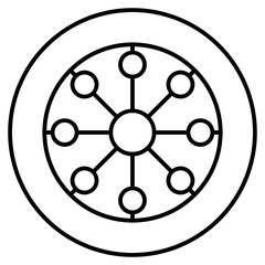wheel icon