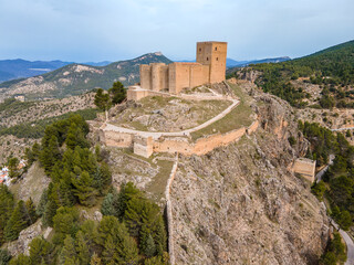 Segura de la Sierra medieval castle, Andalusia , Spain