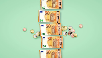  Euro Münzen und Scheine